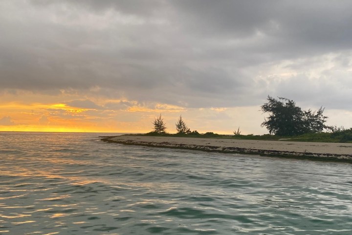 a large body of water